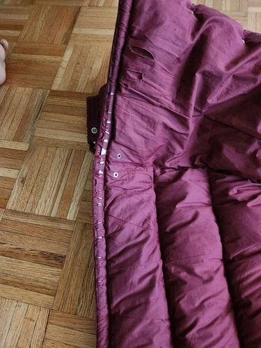 Moncler Lioran Down Jacket Puffer Coat 4 Genuine Maya Burgundy XL *SHIPS TODAY image 7