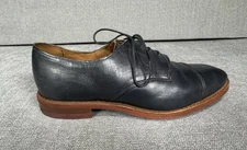 Allen Edmonds Shoes Mens 9.5 D Oak Street Oxford Cap Toe Leather Handcrafted USA