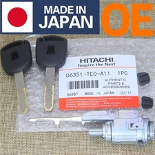 Ignition Switch Cylinder Lock with 2 Keys for Honda Accord CRV Civic 2002-2014