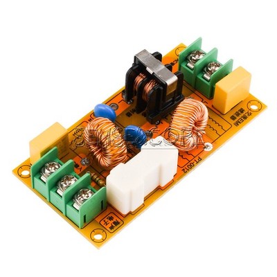 2A 4A 10A 20A AC110-220V Power Filters EMI Module Audio High Frequency Board DE