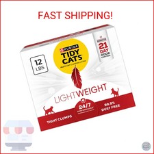 Purina Tidy Cats Lightweight, Low Dust, Clumping Cat Litter Odor Control 24/7 Pe
