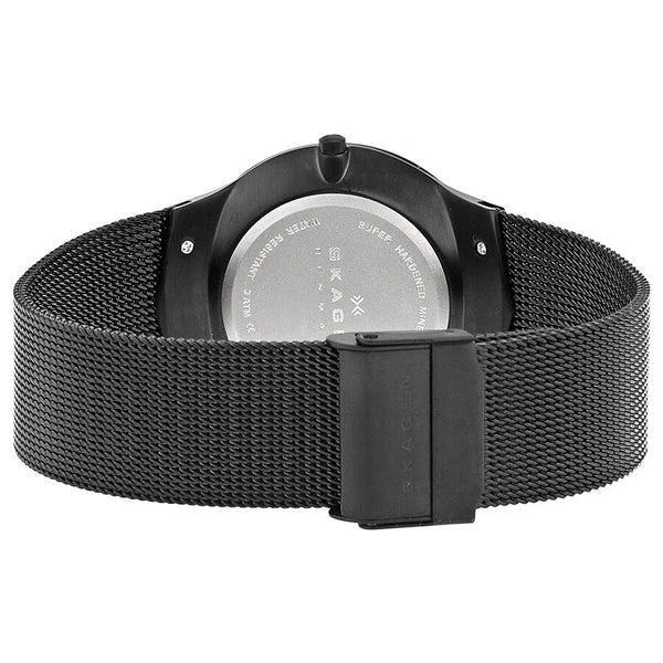 Skagen Multifunction Titanium Mesh Band Black Dial Men's Watch 809XLTBB - Image 3 of 3