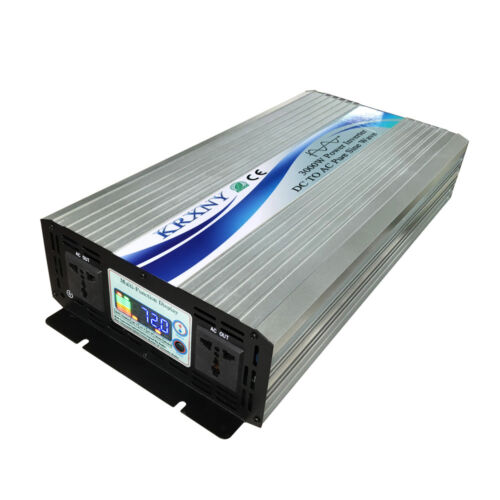 2500W 3000W Off Grid Pure Sine Wave Power Inverter 72V DC to 110V 220V AC