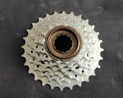 Freilauf zum Anschrauben Freewheel 6 Gang 14 - 28 silber
