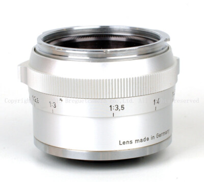 Mint- Bull Eye Contarex Carl Zeiss S-planar 50mm f/4 Micro Lens