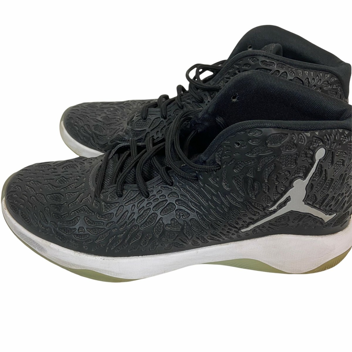 Jordan Ultra.Fly Shoes Men\'s Size 9.5 Black Reflective Silver Size 11 - Air Jordan Ultra.Fly Black Reflective Silver for  main image 4