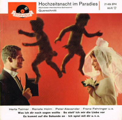 Herta Talmar , Renate Holm , Peter Alexander , Franz Fehrin Hochzeitsnacht Im