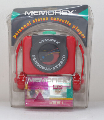 Memorex ''Personal Stereo Cassette Player'' tragbarer Kassettenspieler NEU/ OVP