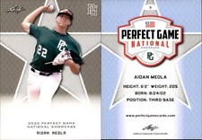 AIDAN MEOLA 2020 LEAF PERFECT GAME NATIONAL SHOWCASE ROOKIE CARD #3