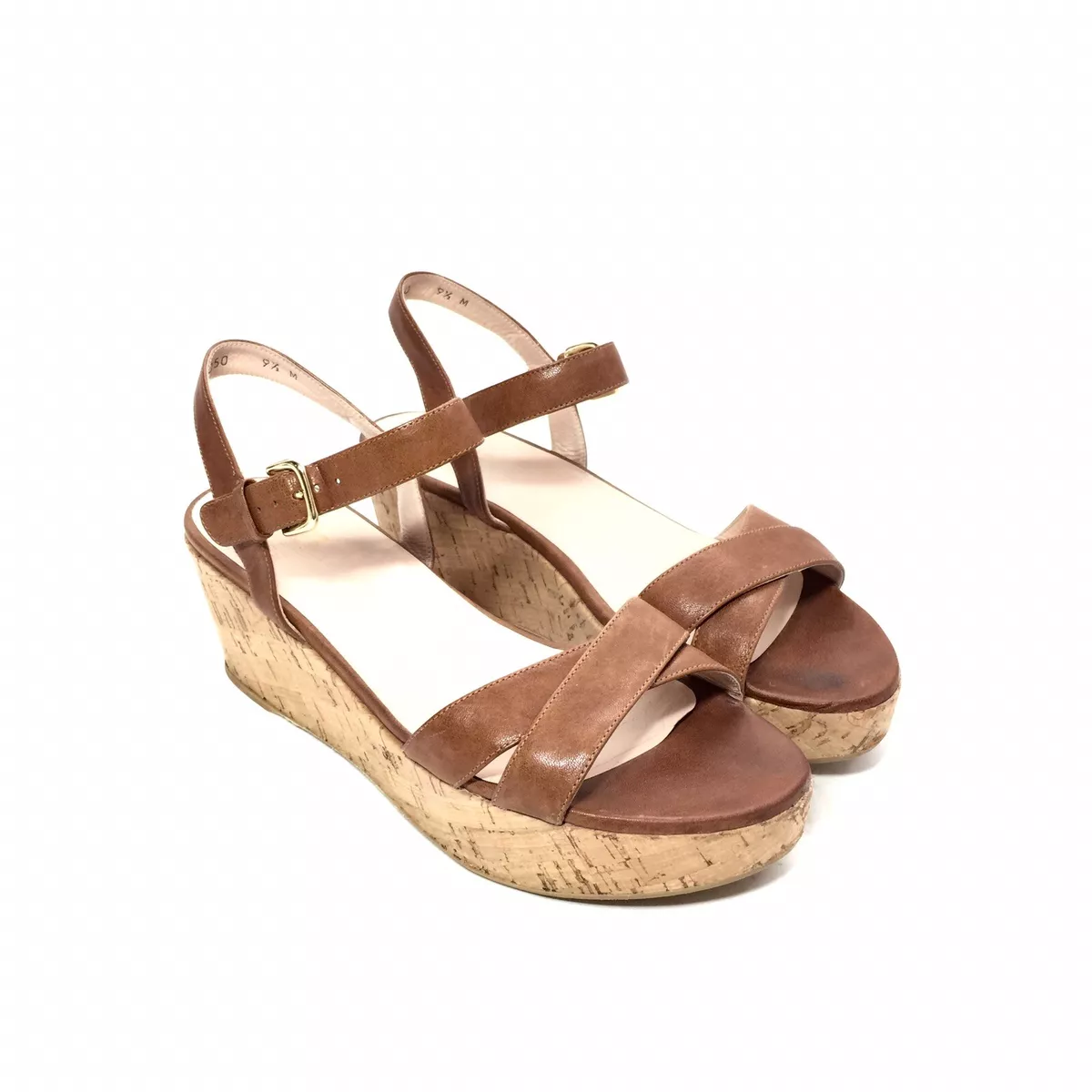 Stuart weitzman cork best sale sandals