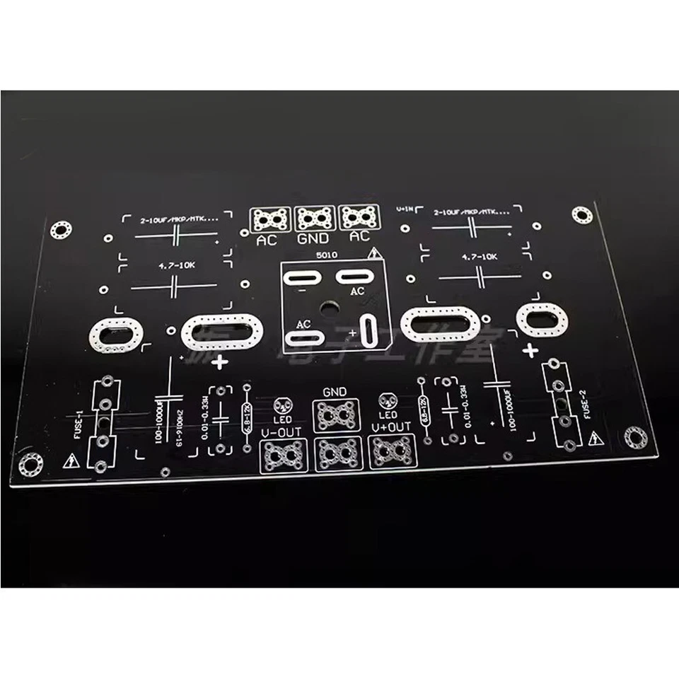 Placa de fuente de alimentación amplificador placa de condensador filtro rectificador tornillo 2 condensadores Foto 2 de 3