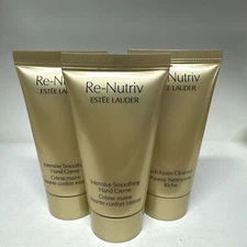 3 x ESTEE LAUDER Re-Nutriv Intensive Smoothing Hand Creme 1fl.oz/30ml Each