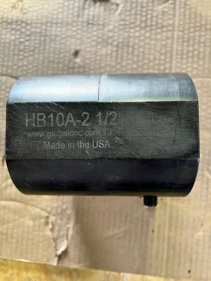 #ad OKUMA HOWA HB10A 2.5 INTERNAL GLOBAL CNC 2 1 2” ID 120mm CL Static Tool Block  $800.00