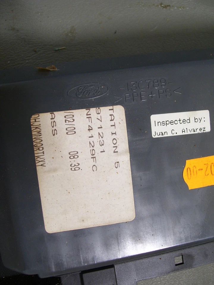 Módulo de control asiento delantero izquierdo o derecho original Jaguar xj8 2000 LNC2160AD OEM Foto 4 de 4