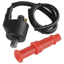 Ignition Coil with Spark Plug Boot Cap for Polaris Magnum 425 1995-1998