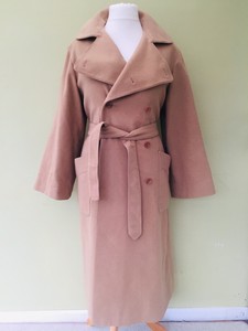 jaeger camel wrap coat