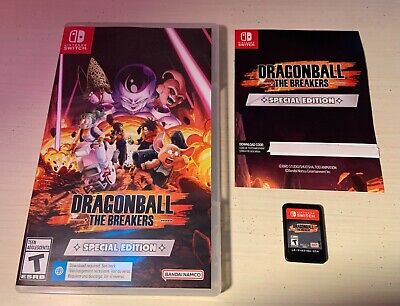 New Dragon Ball Z Super The Breakers Special Edition PS4 Steelbook W/ CODE