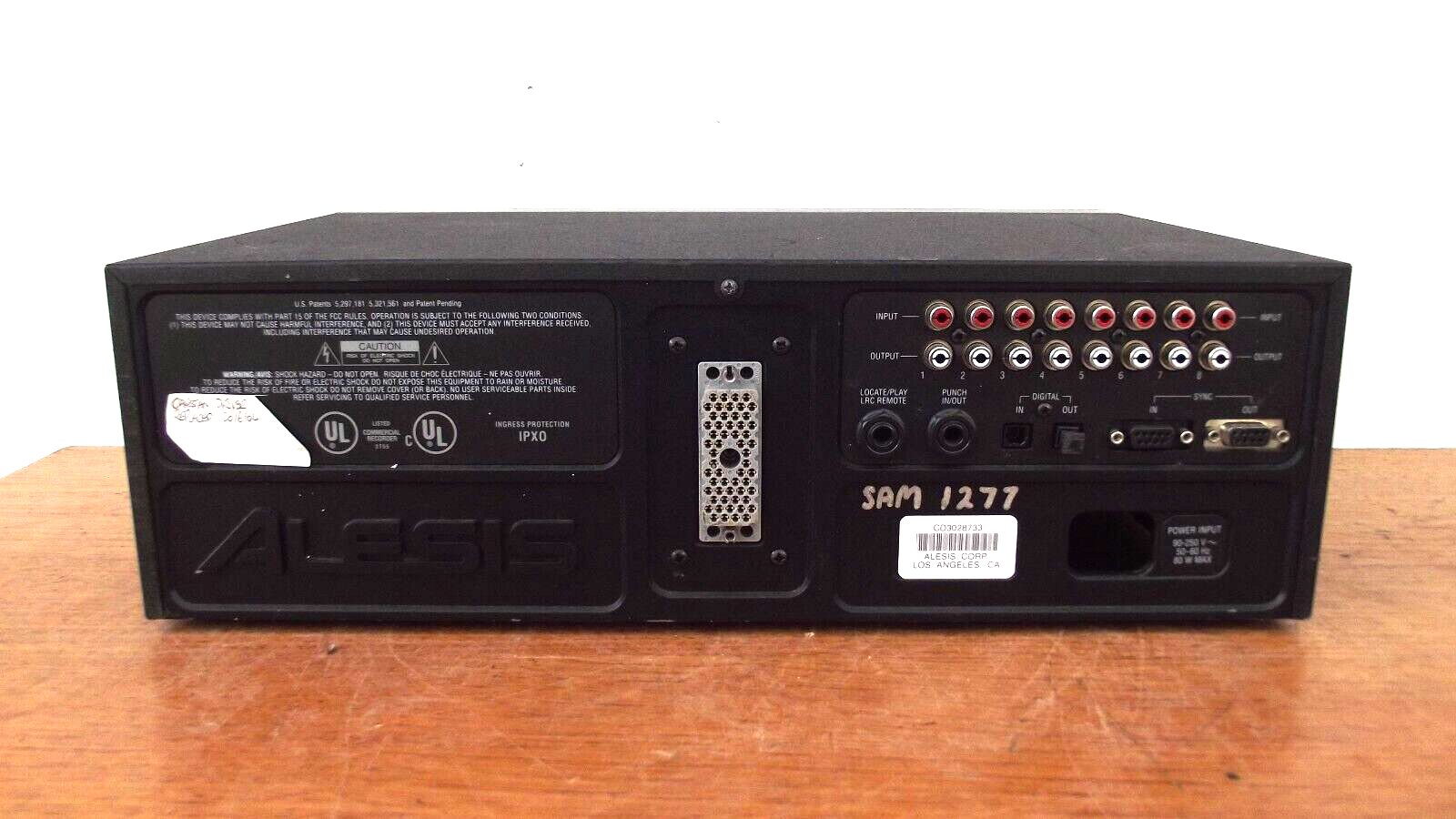 Alesis Adat XT 8 Track Digital Audio Recorder eBay