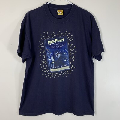 Harry Potter T-shirt Manches Longues Trou Pouce Denim Bleu Junior