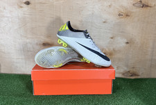 Nike Mercurial Vapor Vll FG Elite White boots Cleats mens Football/Soccers