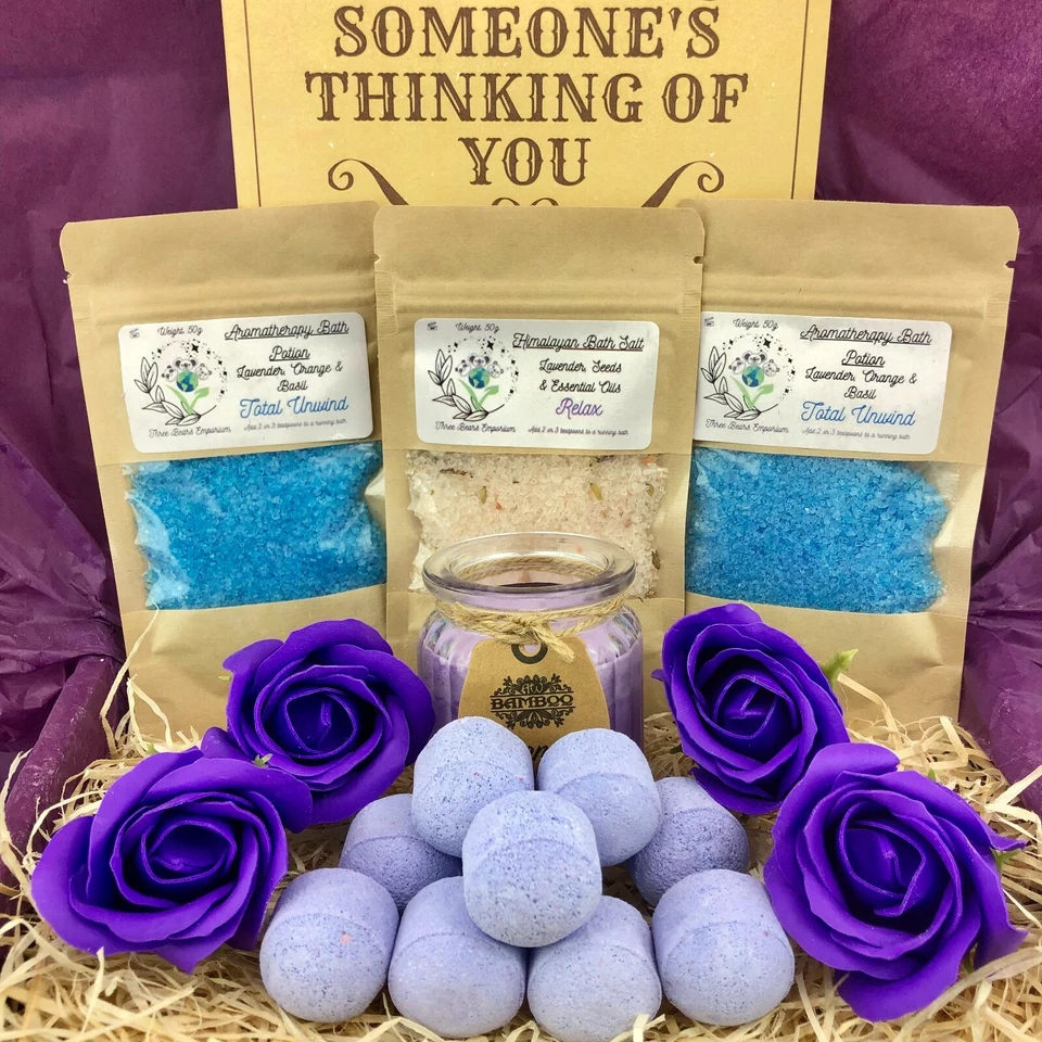 THREE BEARS EMPORIUM Christmas gift set for women, Birthday Gift Sets for her, Spa Bath Gift Set