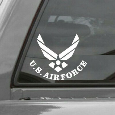 UNITED STATES AIR FORCE  Vinyl Window Decal Sticker 01