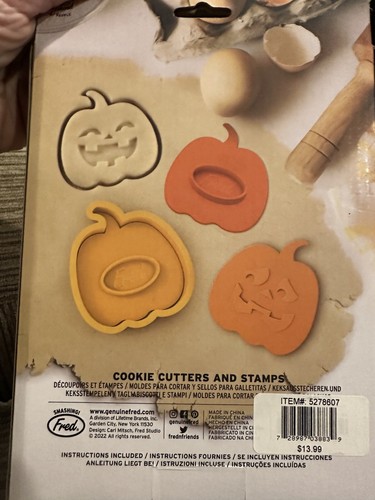 Fred Cookie Cutters Snack-o-lanterns pumpkin — Halloween - Afbeelding 2 van 2