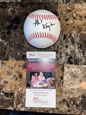 Phil Knight Signed Official MLB Baseball Nike Founder CEO JSA COA MOVIE AIR NIKE