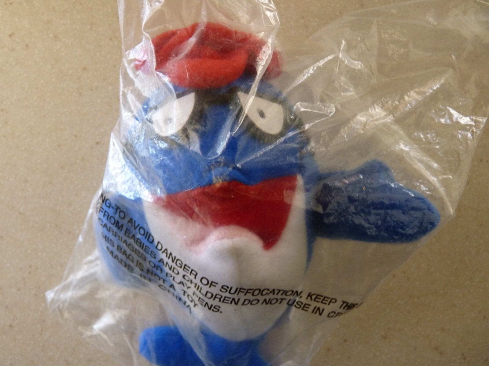 Starkist Charlie Tuna Beanbag Plush Toy 6" Advertising Mascot