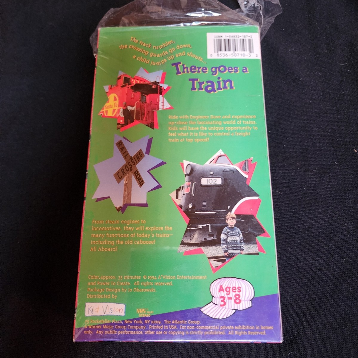 There Goes a Train (VHS, 1994) Fox Kids NO TOY | eBay