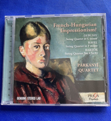 NEW SEALED French-Hungarian Impressionism? by Párkányi Quartet (CD, 2015)