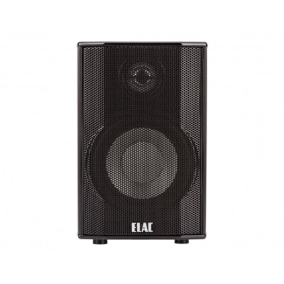 1A ELAC CINEMA 2 SAT 2-Wege Surround Lautsprecher Satellit Alu gebürstet schwarz