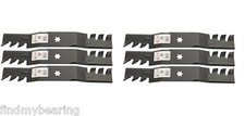  6 pack Cub Cadet Mower 50'' Mulch Deck Blades - Fits RZT 50 before 2015