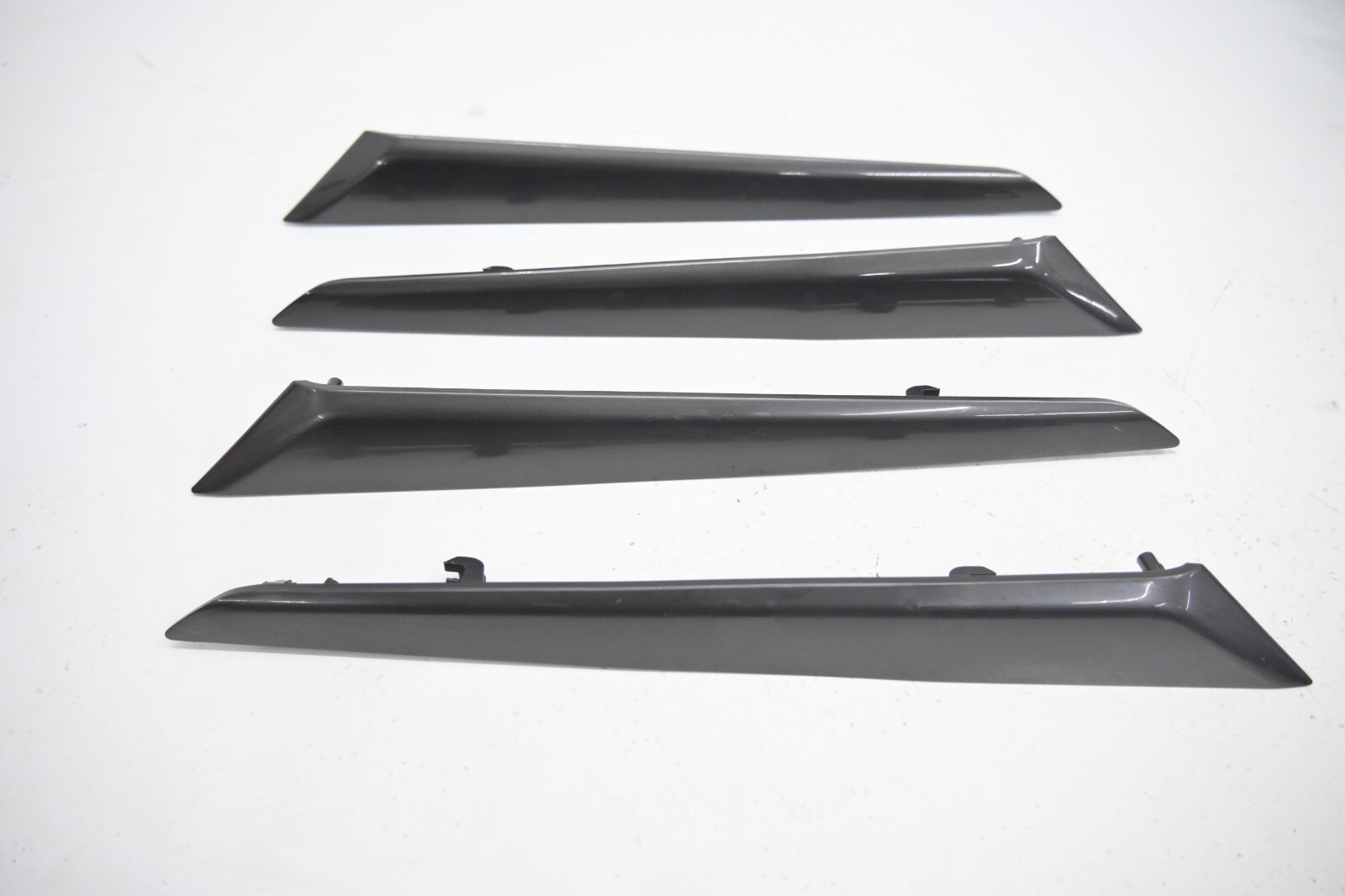 ⭐ 14-21 Maserati Ghibli Front & Rear Door Panel Trim Cover Gray Set Oem