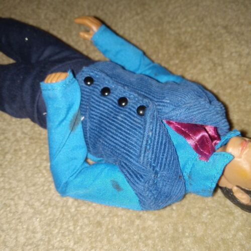 1980's Vintage Michael Jackson Action Figure Doll Wearing Barbie Ken Jumpsuit - Picture 4 of 6