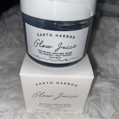 Earth Harbor GLOW JUICE Refining Enzyme Mask 2 oz NIB Originally $40.00