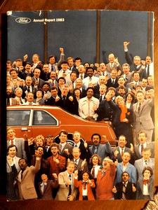 Ford Motor Company Annual Report 19783Cars Automobiles == FREE POSTAGE USA