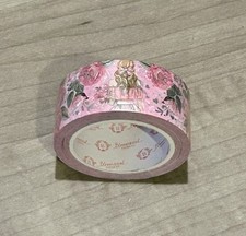 New Bloomsical Floral Princess Pink washi tape 20 mm roll