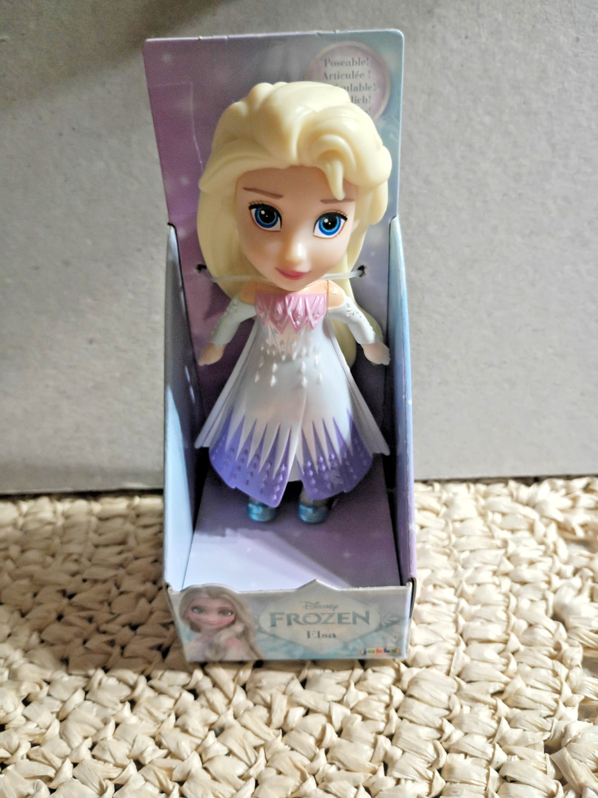Disney Princess Elsa Mini Toddler Doll Frozen Posable 3&rdquo; F