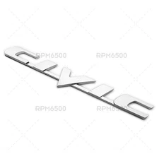 For 06-11 Honda Civic Rear Trunk Lid Chrome Letter Logo Badge Emblem Sport new
