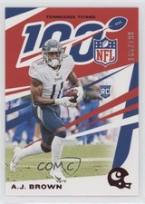 2019 Panini Chronicles NFL 100 Red 165/199 AJ Brown #99 03rx