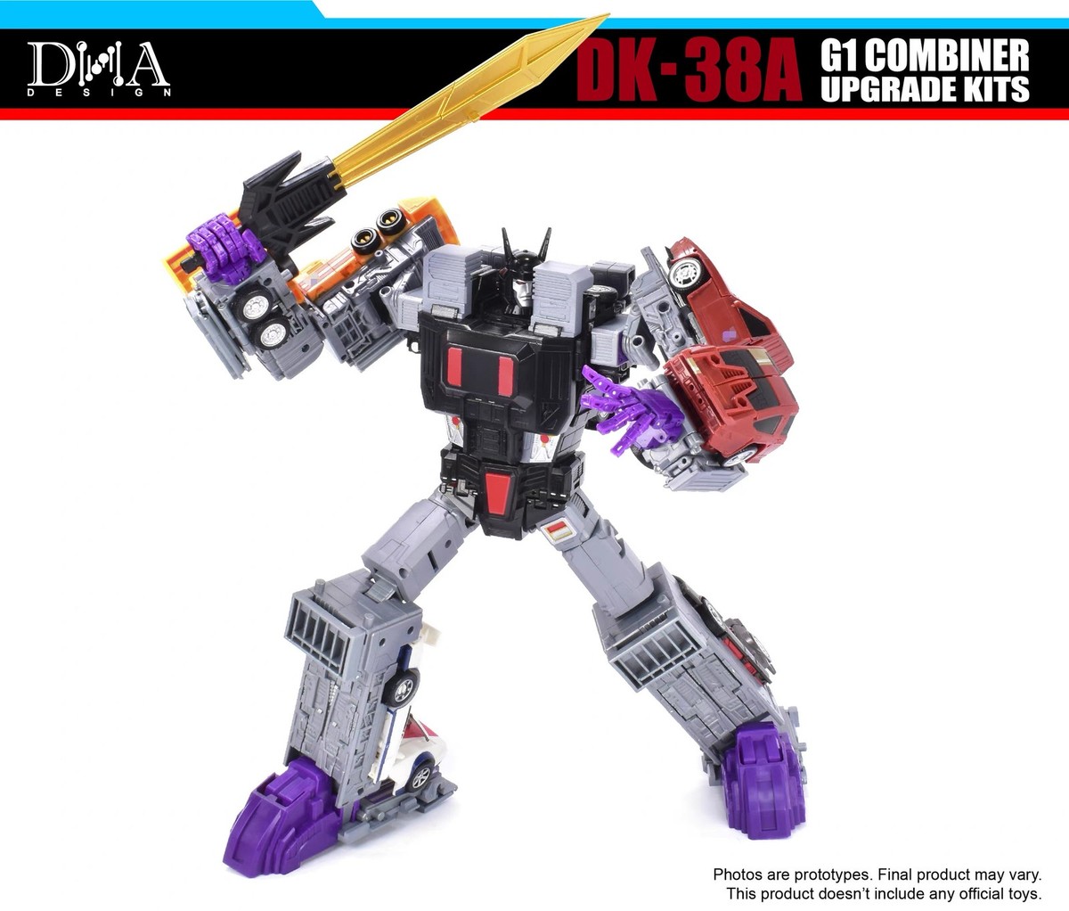 その他 DNA DK-38A DNA DK-38A Upgrade Kit For Legacy Menasor Motormaster G1 COMBINER