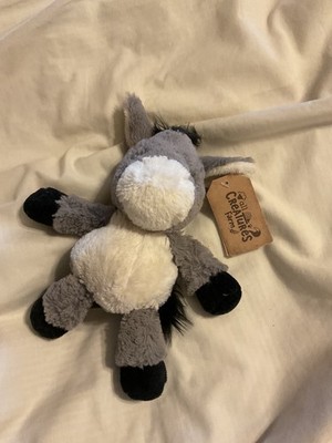 Neu, All Creatures Farm, weicher Esel, Beanie Typ.