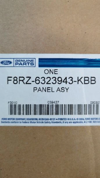 Novo Painel de Guarnição de Porta Ford Genuíno Fabricante de Equipamento Original 1999-2002 Mercury Cougar Carvão LH Power - Imagem 2 de 4