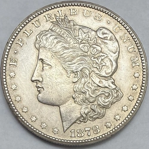 1878-CC Morgan Silver Dollar AU Details