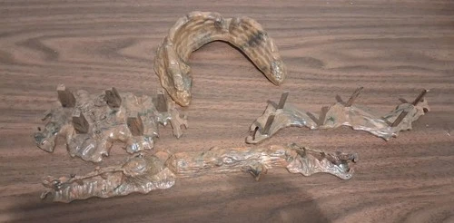 Marx Terrain Hard Plastic Battleground Play Set