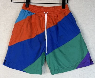 Vtg. 90’s French Toast Corblock Swim Trunks Boys Size 10 Surf Shorts 100% Cotton - Photo 1/4