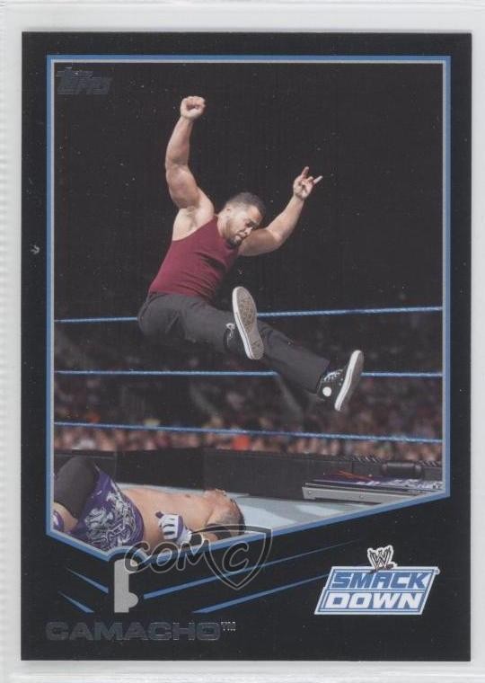 2013 Topps WWE Black Camacho #49 0x1
