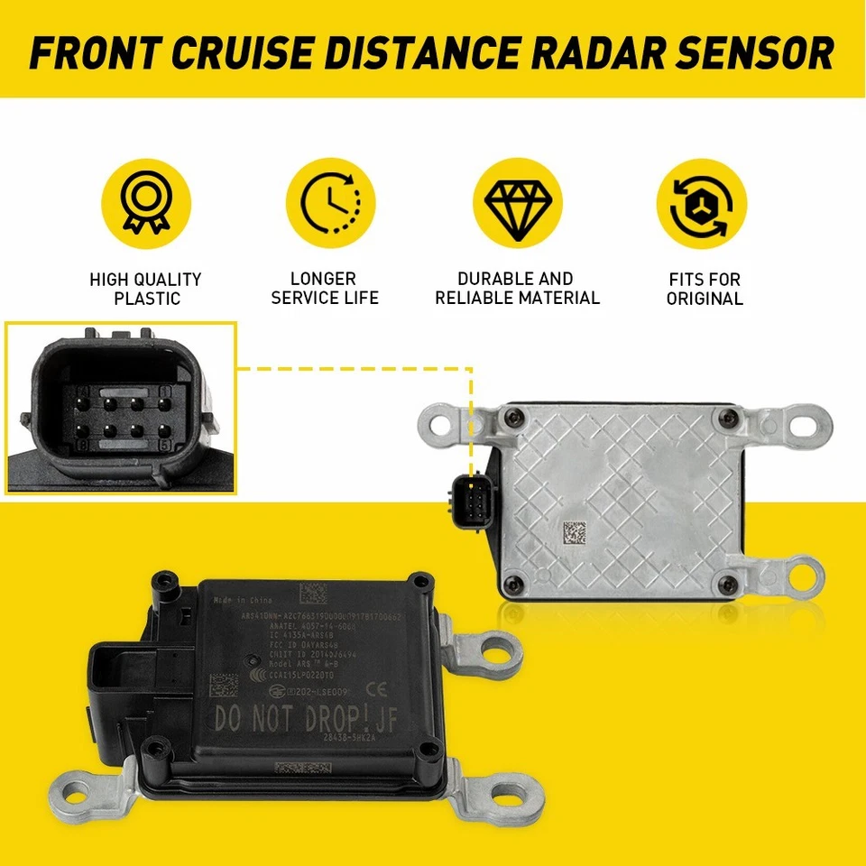Front Cruise Radar Distance Sensor 28438-5FA2A For Nissan 2017-2020 Altima EAAE - Image 4 of 4