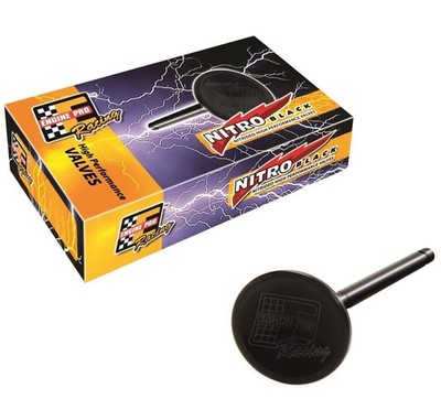 Engine Pro Nitro Black 2.020 Intake Valves (Set of 8) for Chevrolet Small Block